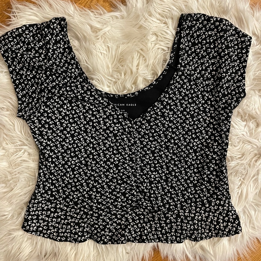 American Eagle Floral Crop NWOT